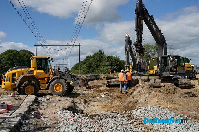 Spoorwegovergang Hessenweg verwijderd - Foto: Paul Scholten