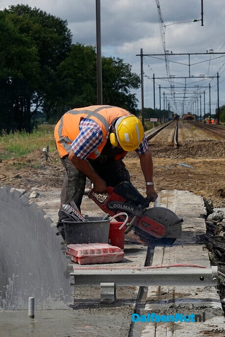 Spoorwegovergang Hessenweg verwijderd - Foto: Paul Scholten