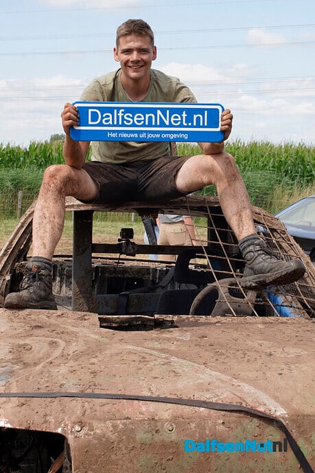 Foto’s met bord DalfenNet.nl - Foto: Paul Scholten