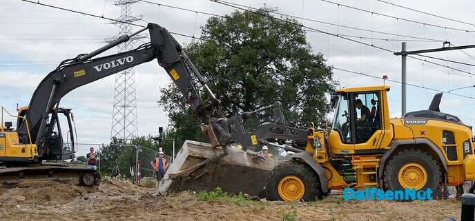 Spoorwegovergang Hessenweg verwijderd - Foto: Paul Scholten