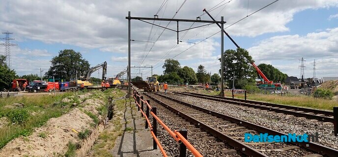 Spoorwegovergang Hessenweg verwijderd - Foto: Paul Scholten
