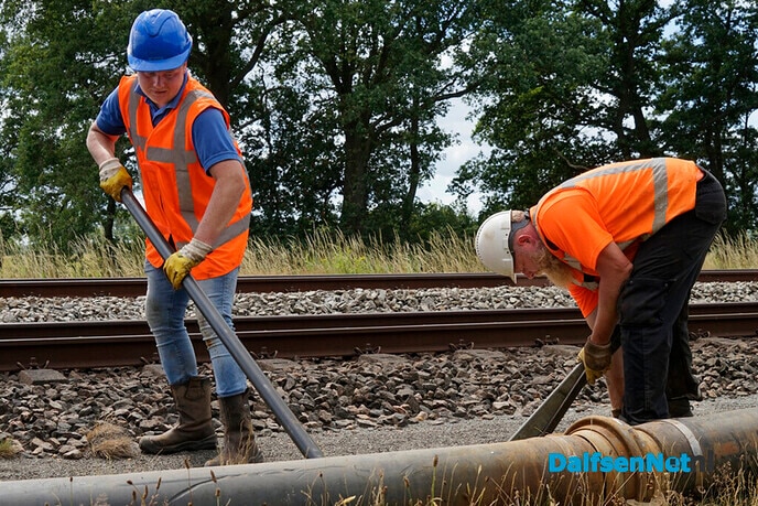 Werkzaamheden spoorlijnen - Foto: Paul Scholten
