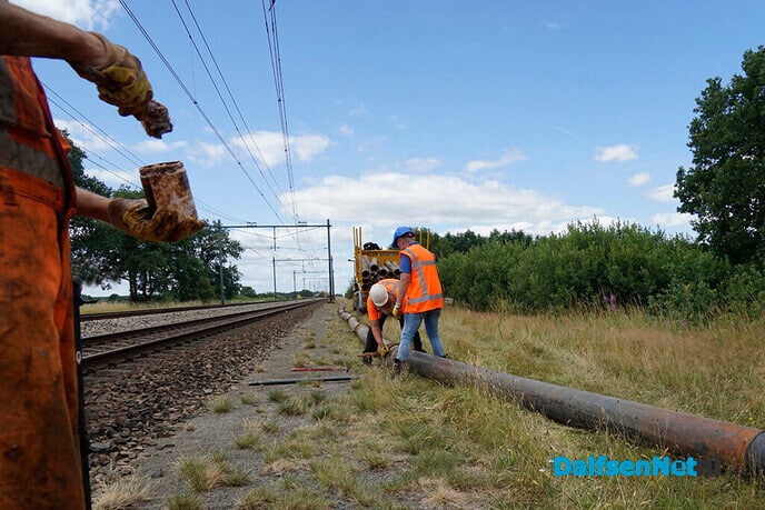 Werkzaamheden spoorlijnen - Foto: Paul Scholten
