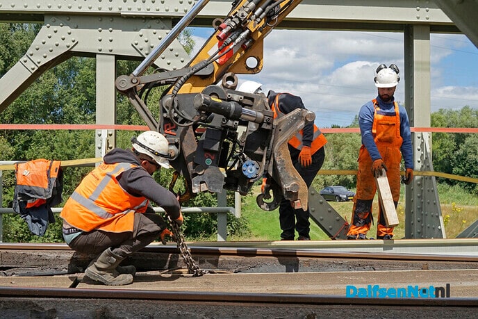 Werkzaamheden spoorlijnen - Foto: Paul Scholten