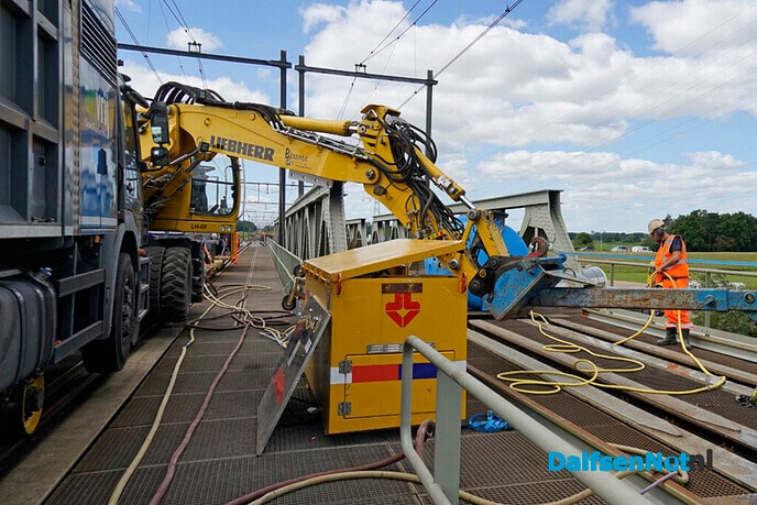 Werkzaamheden spoorlijnen - Foto: Paul Scholten