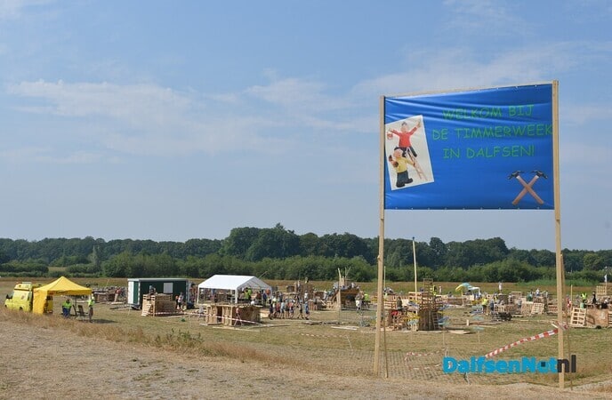 De eerste 3 dagen van de Timmerweek zitten er op - Foto: Johan Bokma