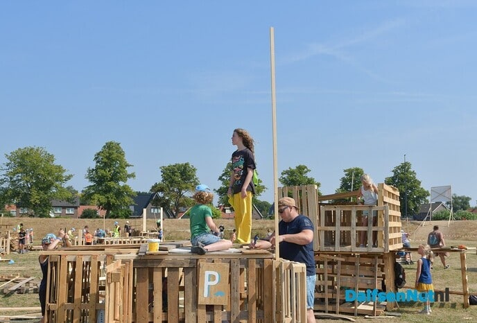 De eerste 3 dagen van de Timmerweek zitten er op - Foto: Johan Bokma