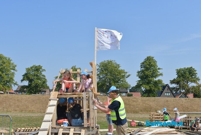 De eerste 3 dagen van de Timmerweek zitten er op - Foto: Johan Bokma