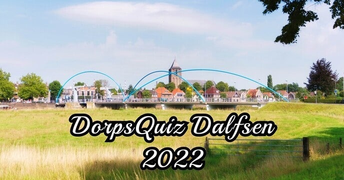 Opwarmvragen Dorpsquiz Dalfsen op FaceBook - Foto: Ingezonden foto