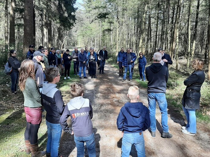 Interessante wandeling Boswachterij Staphorst’ o.l.v. gids - Foto: Ingezonden foto