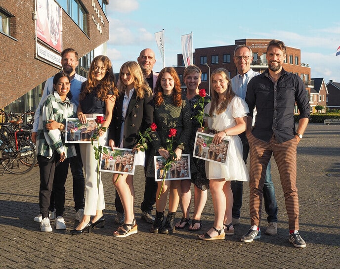 Eerste mbo-2 studenten gediplomeerd op Oostenlicht - Foto: Ingezonden foto