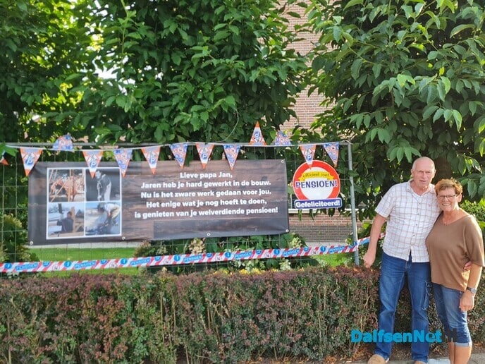 Jan Nijenhuis gaat met pensioen! - Foto: Ingezonden foto