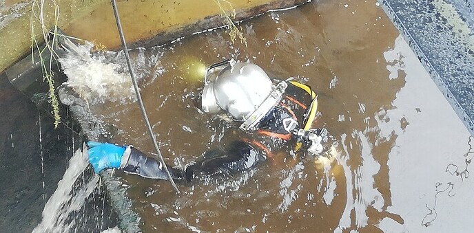 Klep controle stuw Vilsteren - Foto: Ingezonden foto