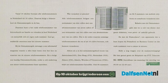 Heeft u nog een omnummergids? - Foto: Ingezonden foto