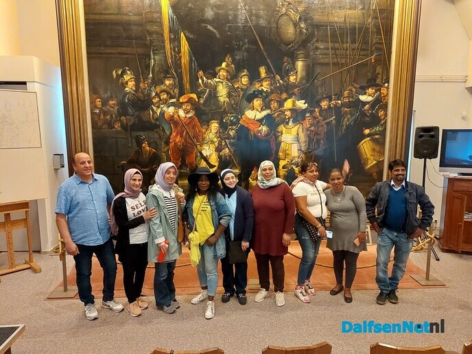 Uitje van taalcafé Koffie en Taal - Foto: Ingezonden foto