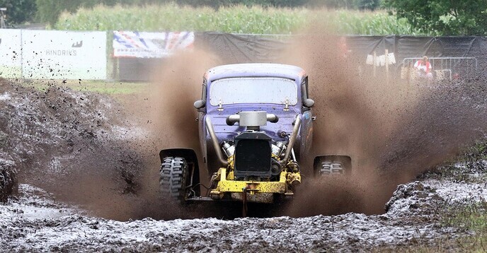 Vijfde editie Mud Mania in Lemelerveld - Foto: Hans Heerink