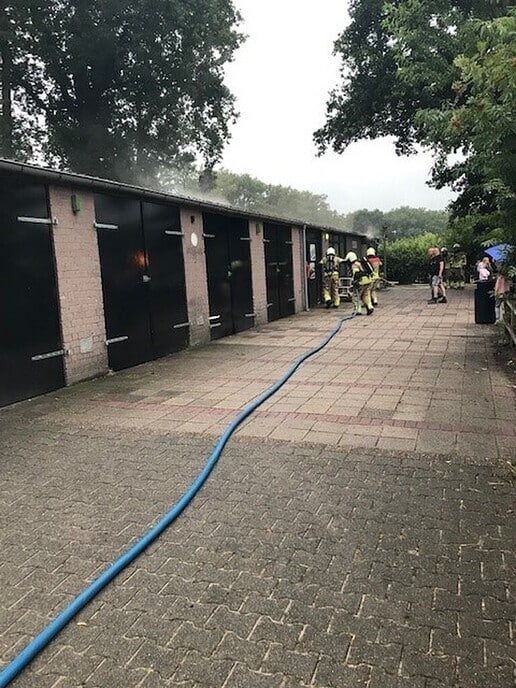Brand en rook in de bioscoop - Foto: Ingezonden foto