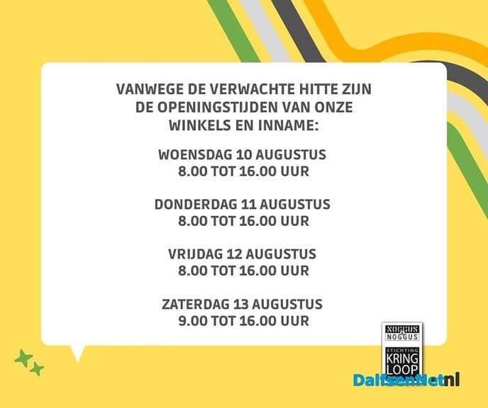 Aangepaste tijden kringloopNoggus&noggus - Foto: Ingezonden foto