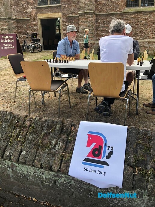 Schaken op zaterdag 13 augustus - Foto: Ingezonden foto