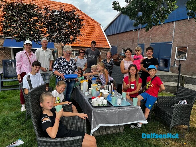 Een zeer geslaagd boerenbezoek - Foto: Ingezonden foto