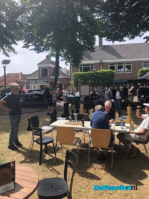 Schaken op zaterdag 13 augustus - Foto: Ingezonden foto