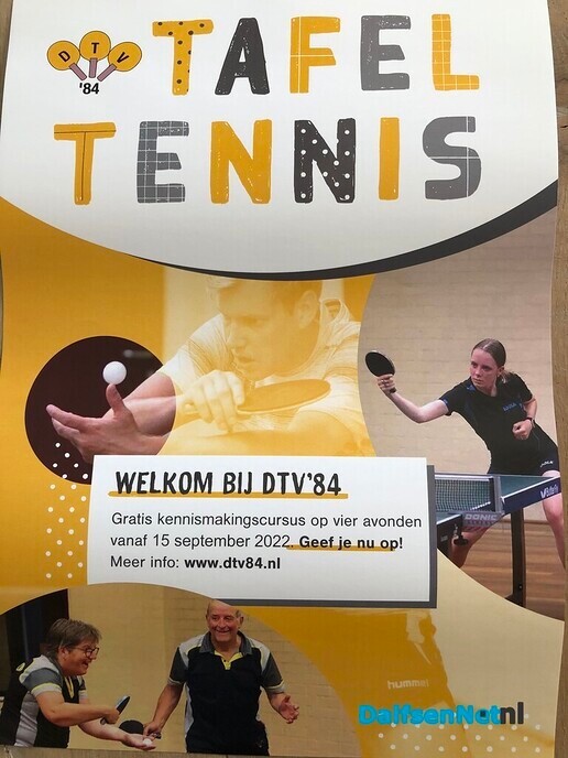 Kennismaken met tafeltennis? - Foto: Ingezonden foto