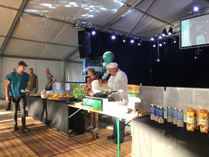 Streekontbijt Pompdagen viel erg in de smaak - Foto: Ingezonden foto