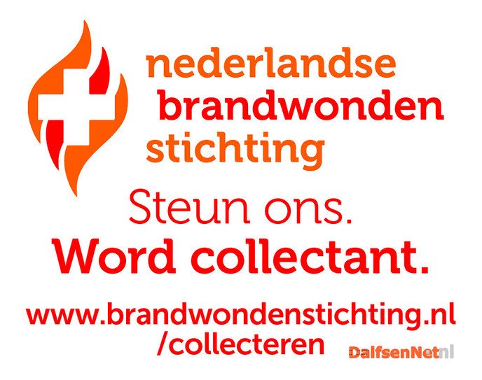 Collectanten gezocht Brandwonden Stichting - Foto: Ingezonden foto