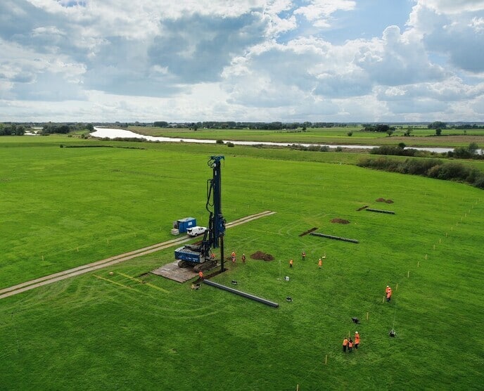 Kunststof damwanden om de dijk te versterken: kan dat? - Foto: Ingezonden foto