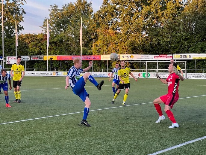 USV geeft voorsprong uit handen in Zalk - Foto: Ingezonden foto