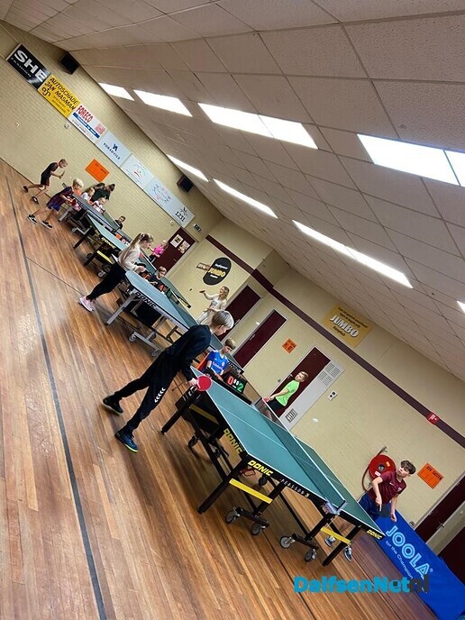 De Polhaar voor het derde jaar op rij de beste tafeltennisschool van Dalfsen! - Foto: Ingezonden foto