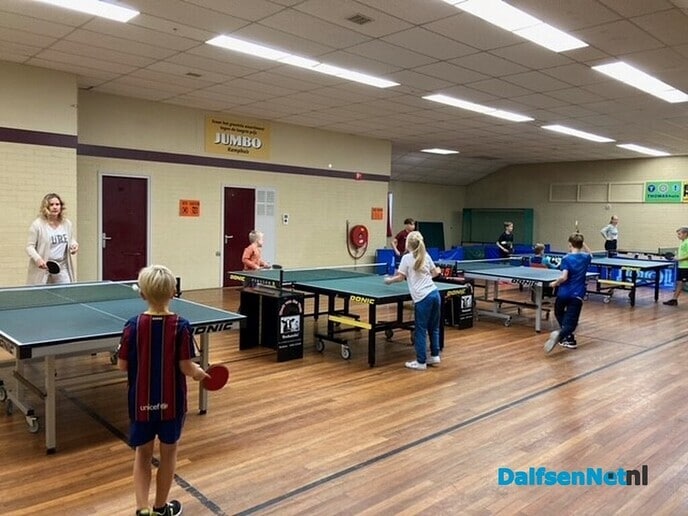 De Polhaar voor het derde jaar op rij de beste tafeltennisschool van Dalfsen! - Foto: Ingezonden foto