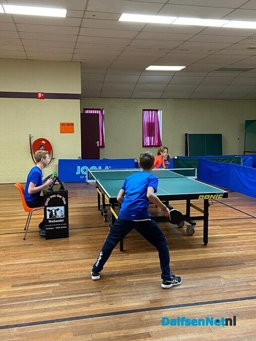 De Polhaar voor het derde jaar op rij de beste tafeltennisschool van Dalfsen! - Foto: Ingezonden foto