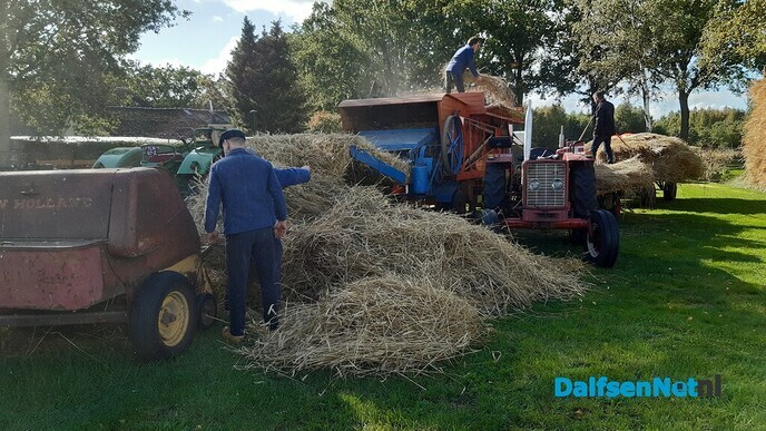Graan dorsen - Foto: Ingezonden foto