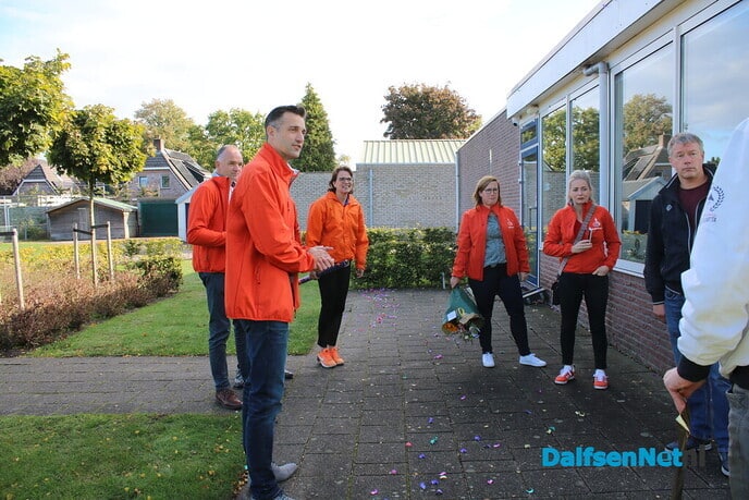 Tennisvereniging Nieuwleusen blij verrast! - Foto: Ingezonden foto