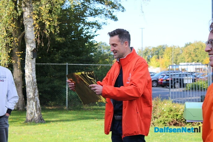 Tennisvereniging Nieuwleusen blij verrast! - Foto: Ingezonden foto