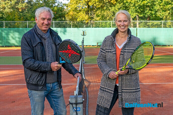 Padelbanen van DLTC Gerner steeds dichterbij - Foto: Paul Scholten