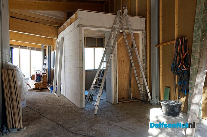 Drukke werkzaamheden bij Natuurboerderij BalkInn (Nieuwleusen) - Foto: Paul Scholten