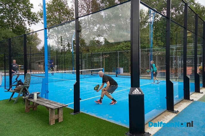 Padelbanen van DLTC Gerner steeds dichterbij - Foto: Paul Scholten