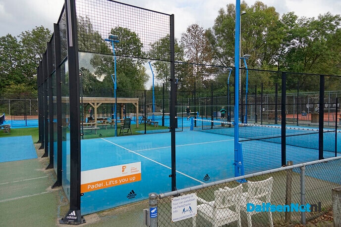 Padelbanen van DLTC Gerner steeds dichterbij - Foto: Paul Scholten