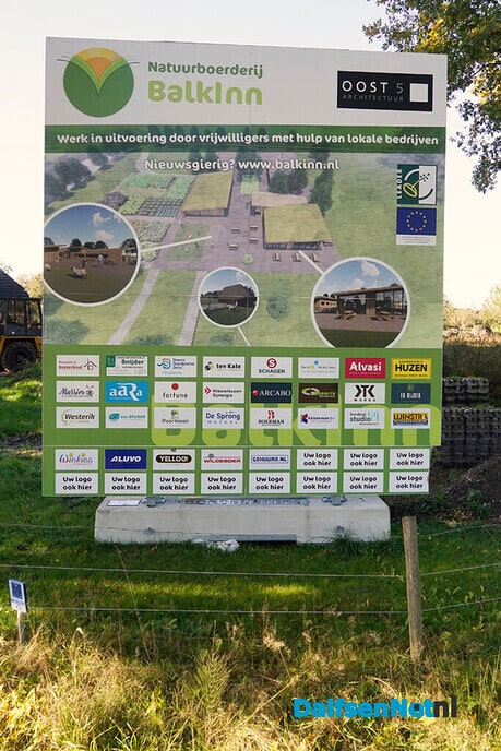 Drukke werkzaamheden bij Natuurboerderij BalkInn (Nieuwleusen) - Foto: Paul Scholten