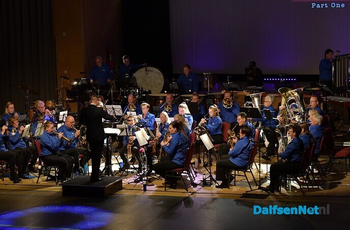 Jubileumconcert Muziekvereniging Excelsior Dalfsen - Foto: Johan Bokma