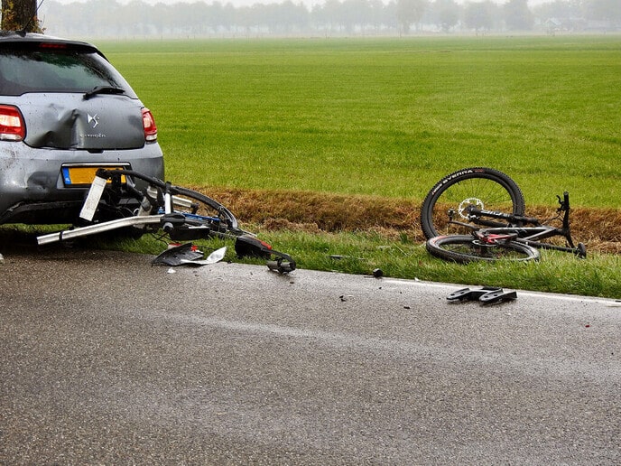 Kettingbotsing op de Dedemsweg