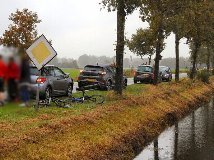 Kettingbotsing op de Dedemsweg