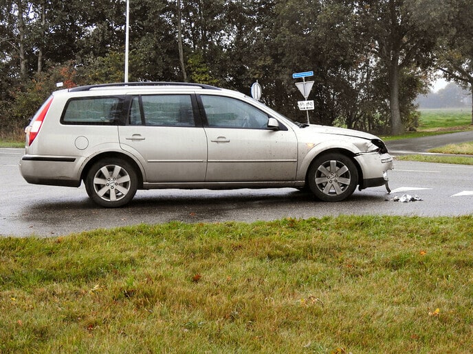 Kettingbotsing op de Dedemsweg