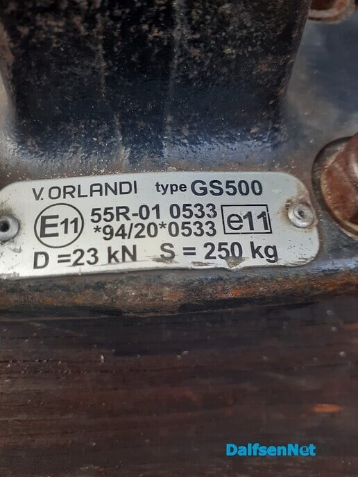 Afneembare trekhaak gevonden - Foto: Ingezonden foto