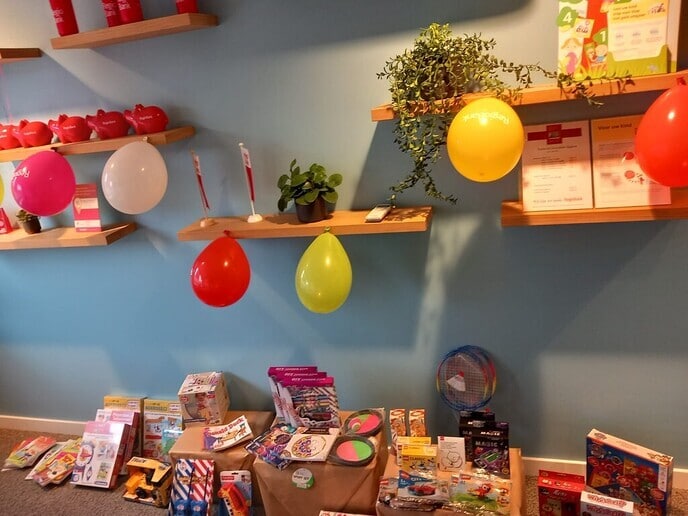 Kinderspaarweek bij de Regiobank van Gjaltema - Foto: Ingezonden foto