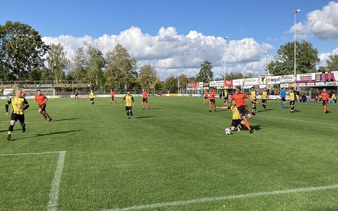 Nóg geen driepunter voor S.V. Nieuwleusen - Foto: Ingezonden foto