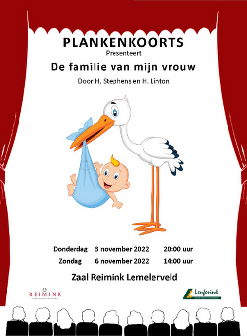 Plankenkoorts Lemelerveld speelt ‘De familie van mijn vrouw’ - Foto: Ingezonden foto
