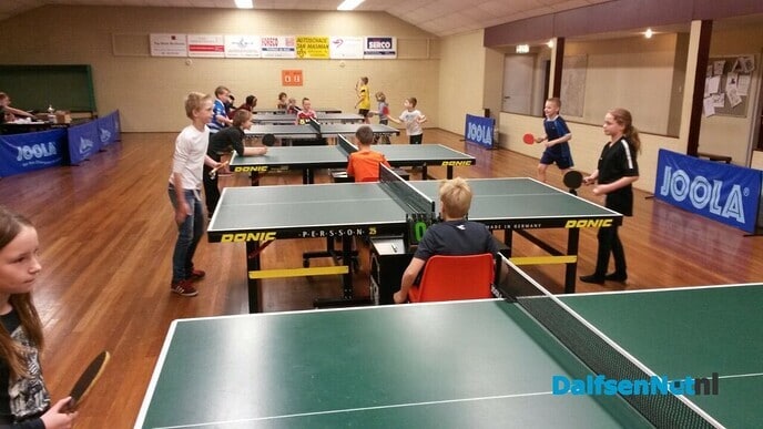 Inschrijving scholierentoernooi tafeltennis - Foto: Ingezonden foto